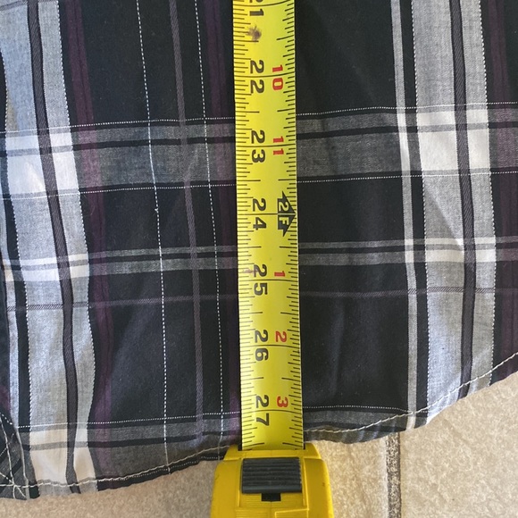 Chalc Mens Short Sleeve Shirt Size Large - Picture 7 of 8